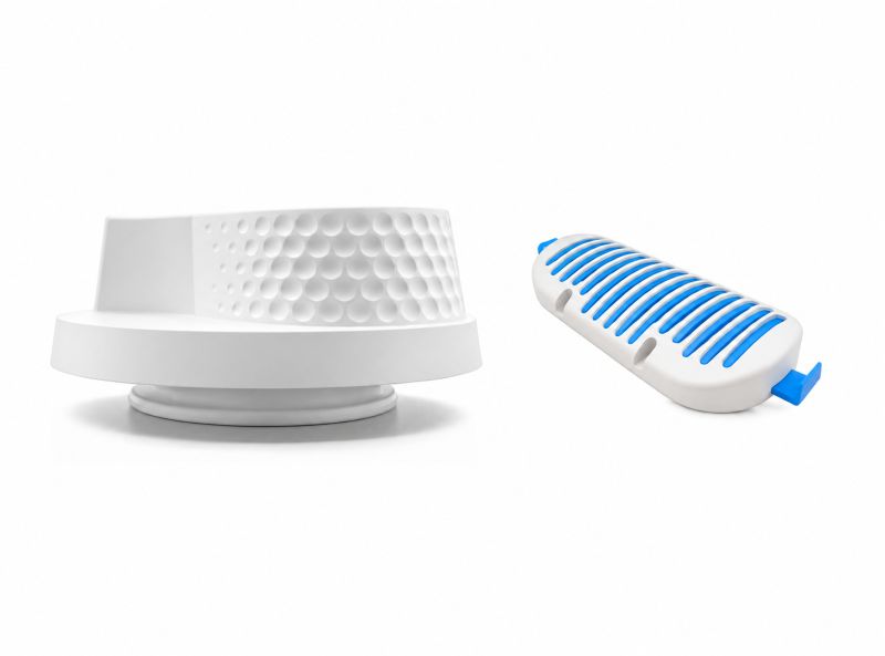 Holman Flettner F3000 white standard-base roof ventilator